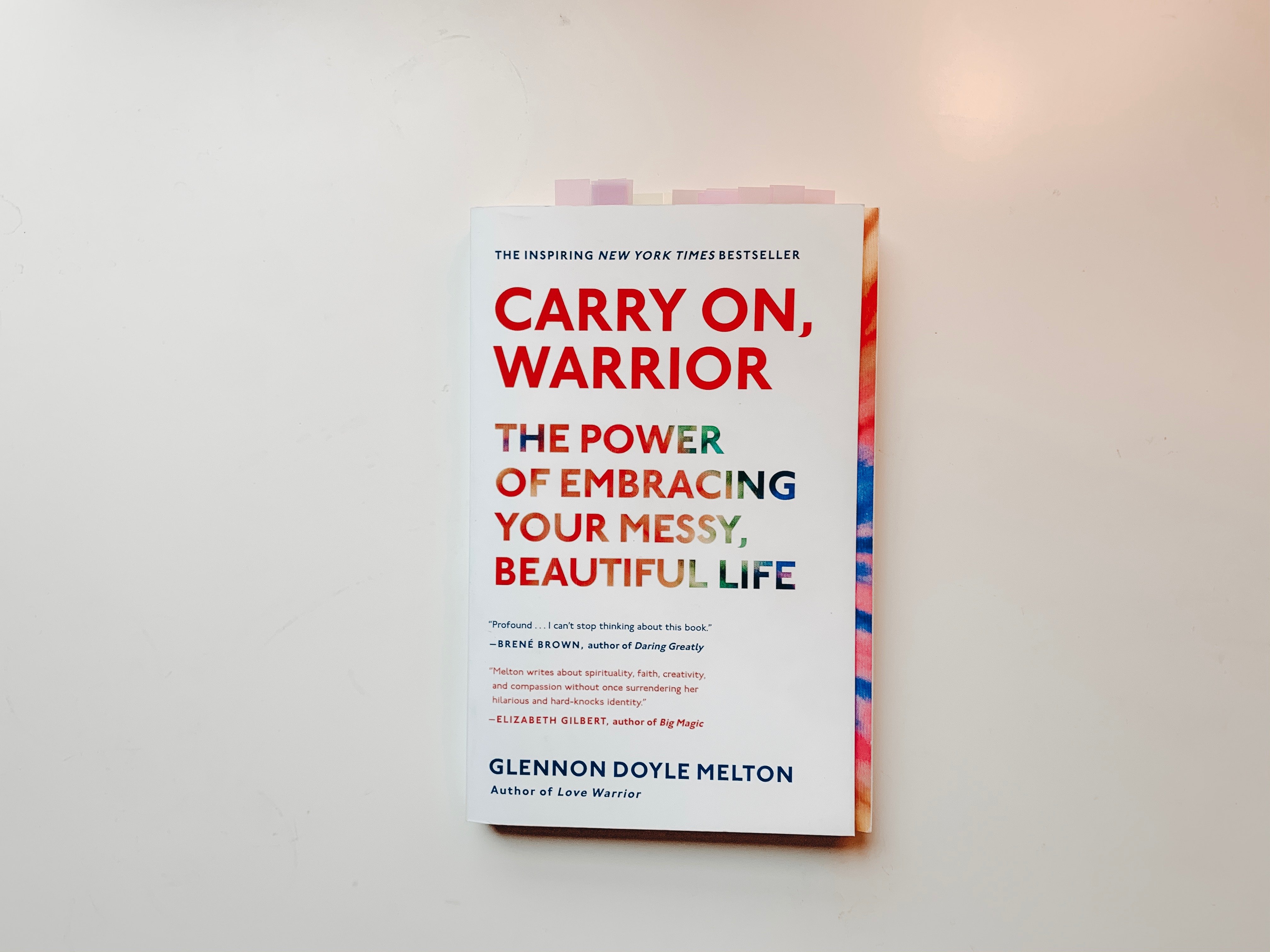 image of the book carry on warrior