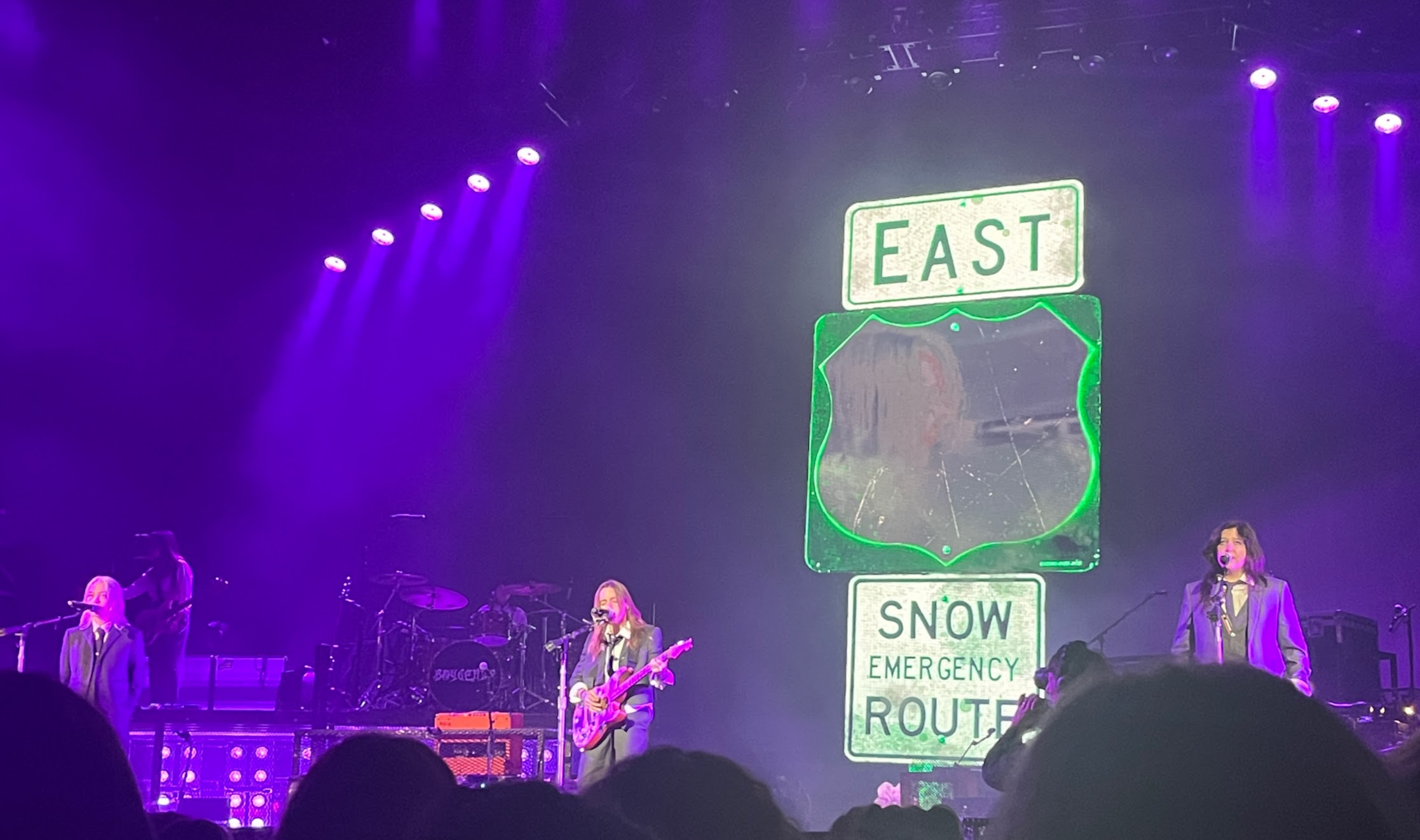 Julien Baker performing \