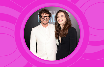 Pedro Pascal and Lux Pascal attend \"The Unbearable Weight Of Massive Talent\" New York Screening at Regal Essex Crossing on April 10, 2022 in New York City.