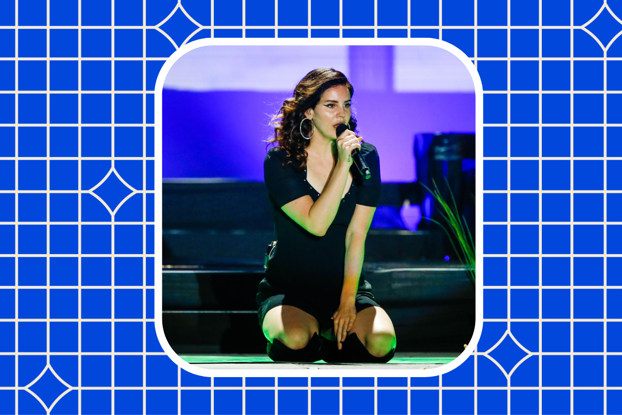 Lana del Rey performs during Lollapaloosa Sao Paulo 2018 at the Interlagos racetrack on March 25, 2018 in Sao Paulo, Brazil.