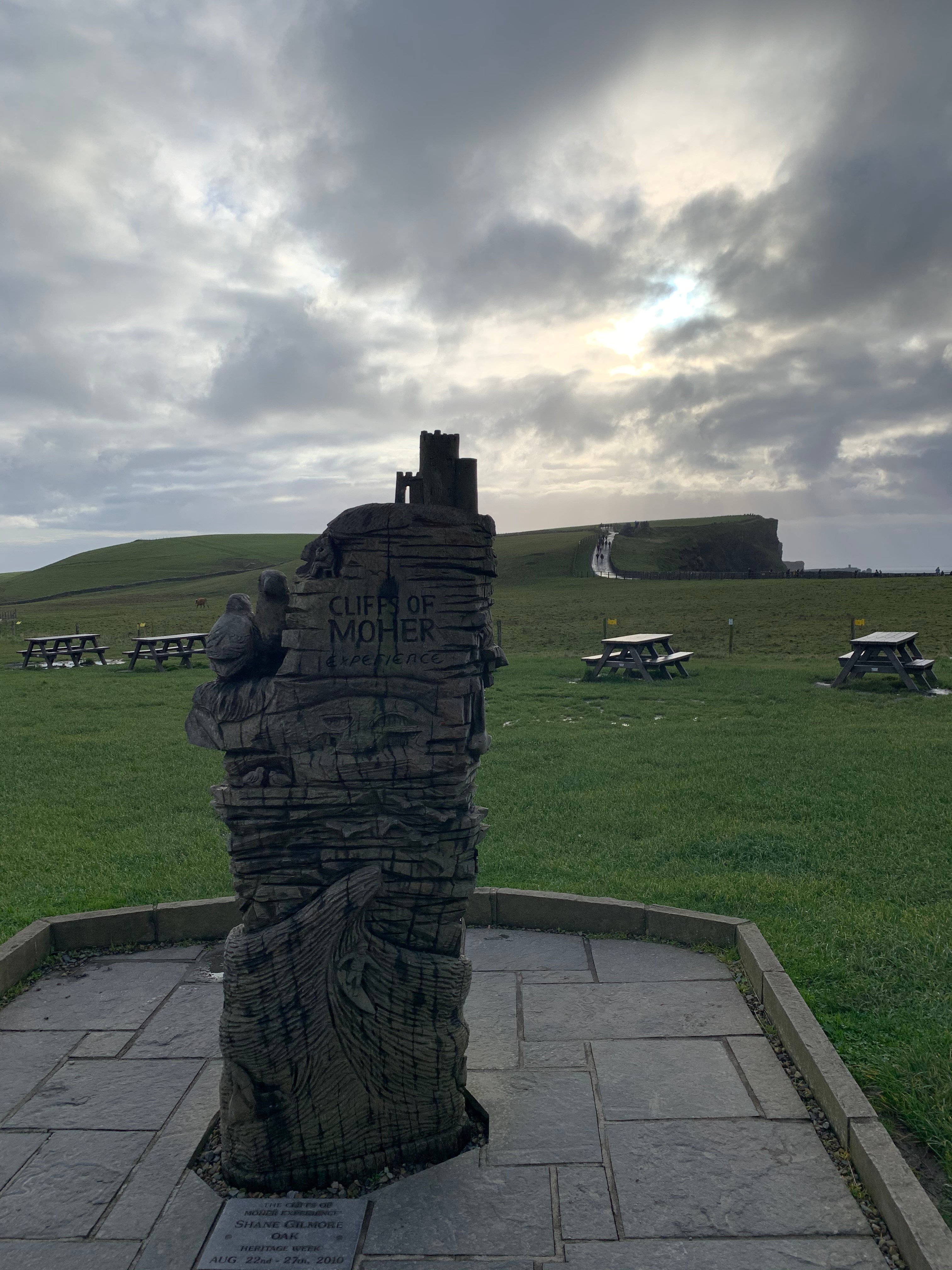 Stone on mountainside