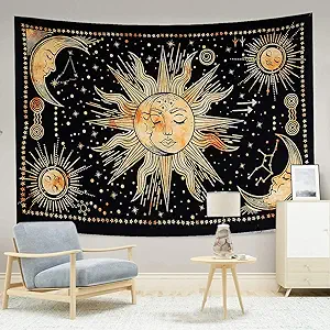THE ART BOX Sun And Moon Tapestry