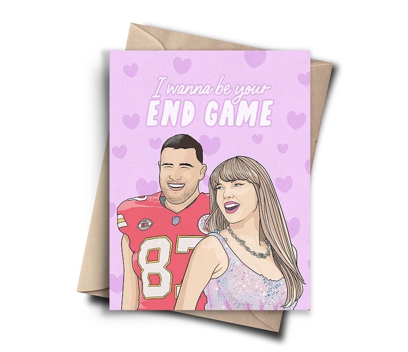taylor swift valentine\'s day card