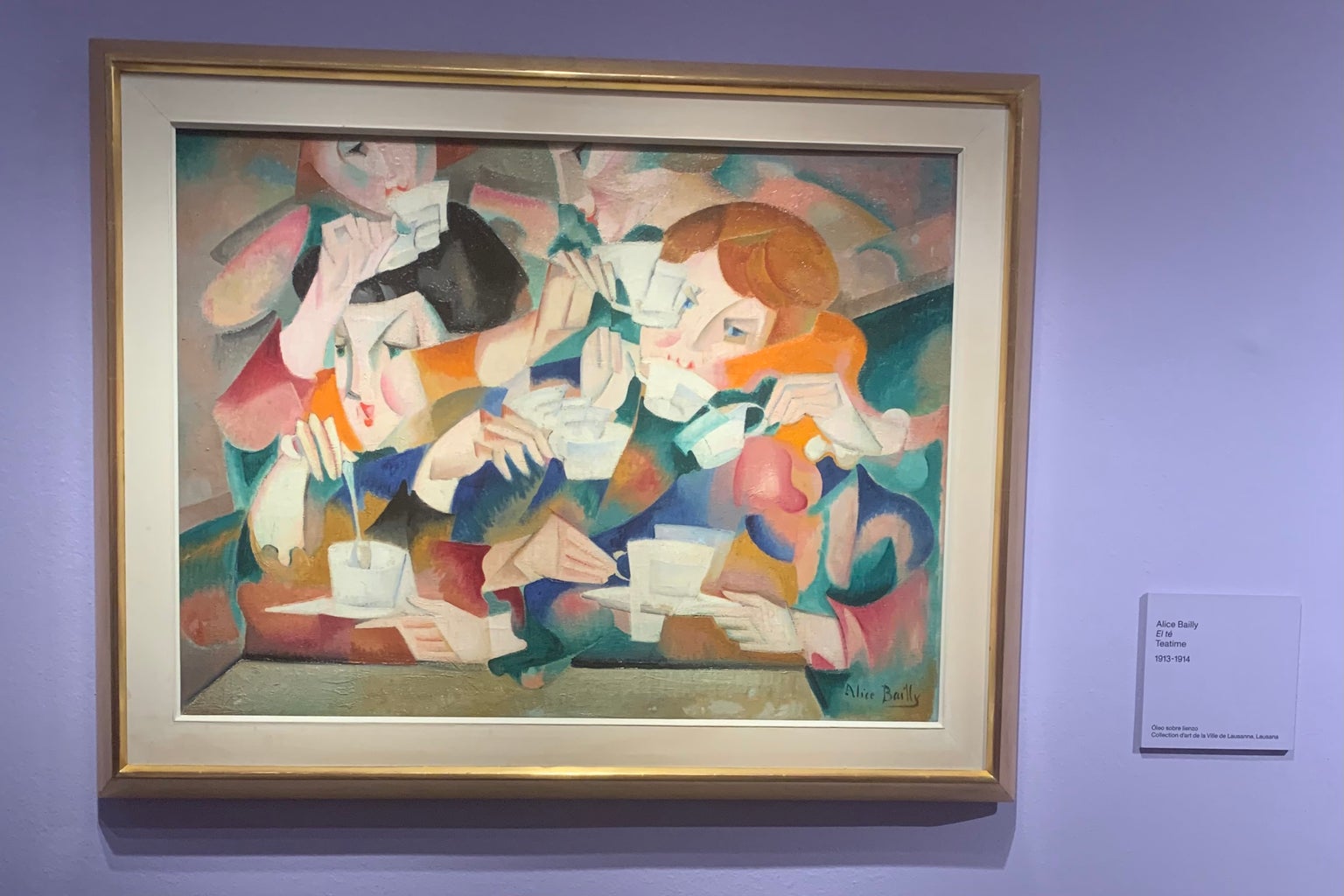 Teatime by Alice Bailly (Maestras Exhibition)