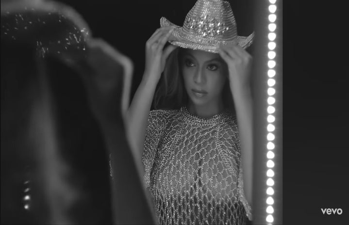 Beyonce in cowgirl glam