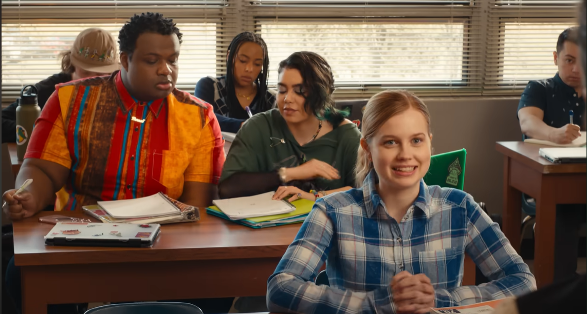 Screenshot of new Mean Girls trailer