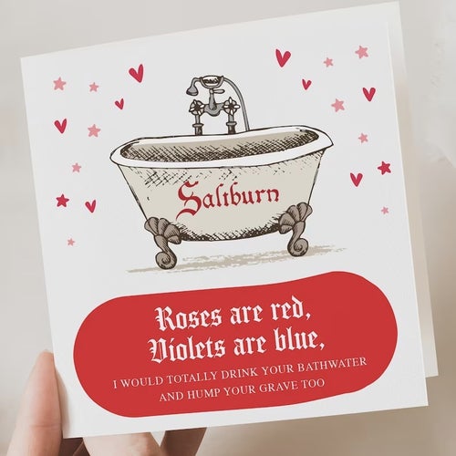 saltburn valentine\'s day card