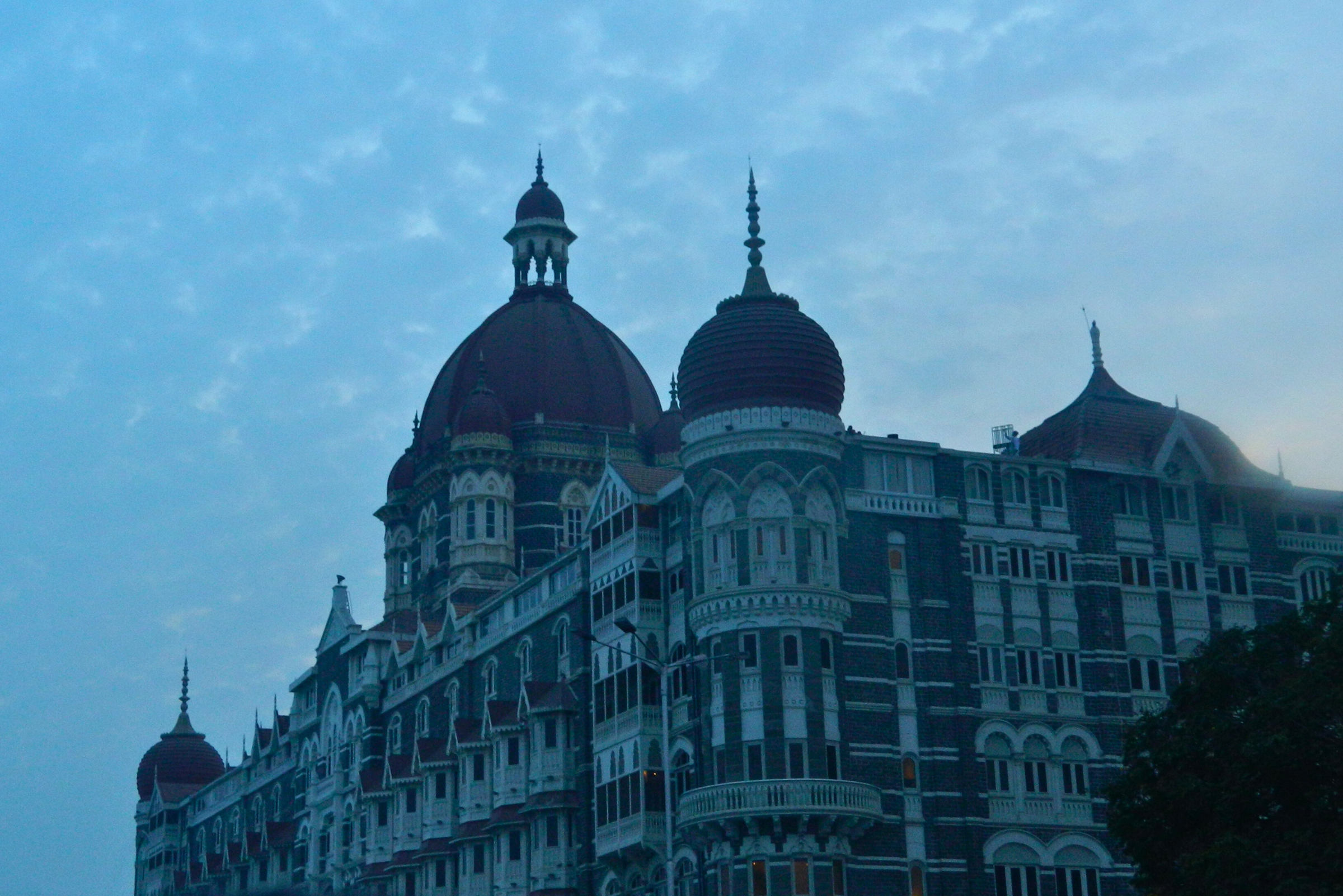Taj Mahal Palace Hotel in Mumbai, India.