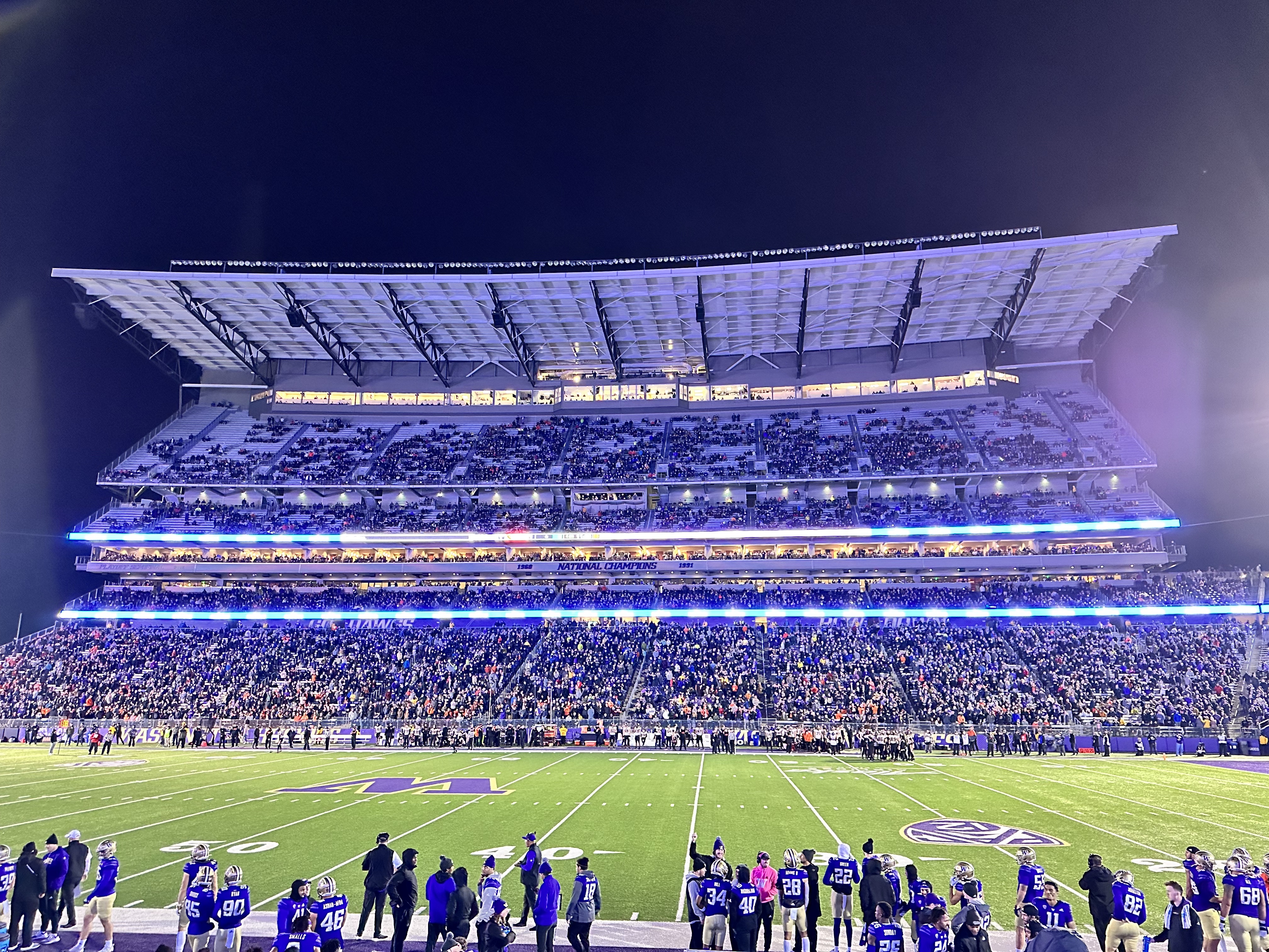 Husky Stadium at the University of Washington