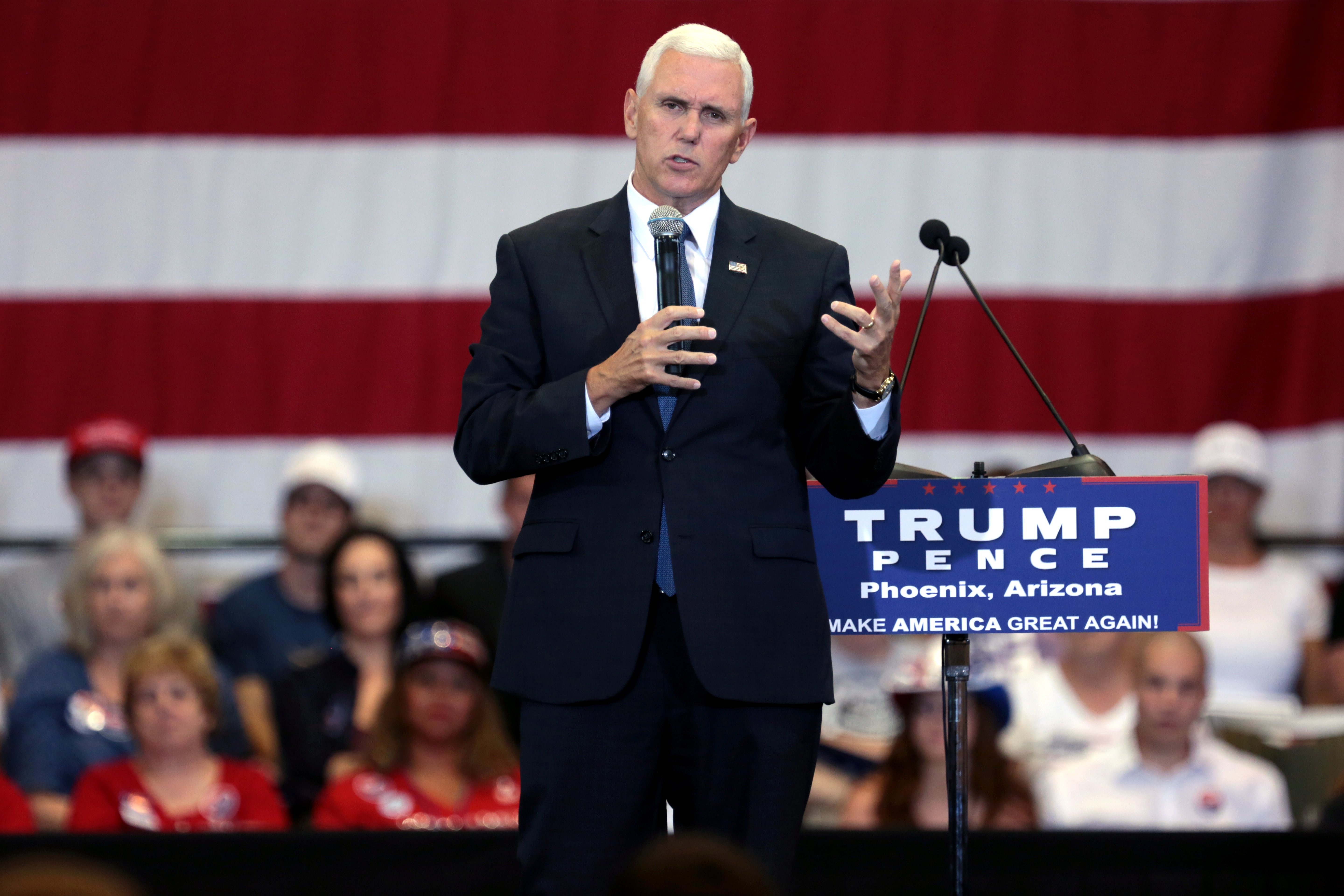 pence talking by gage skidmore