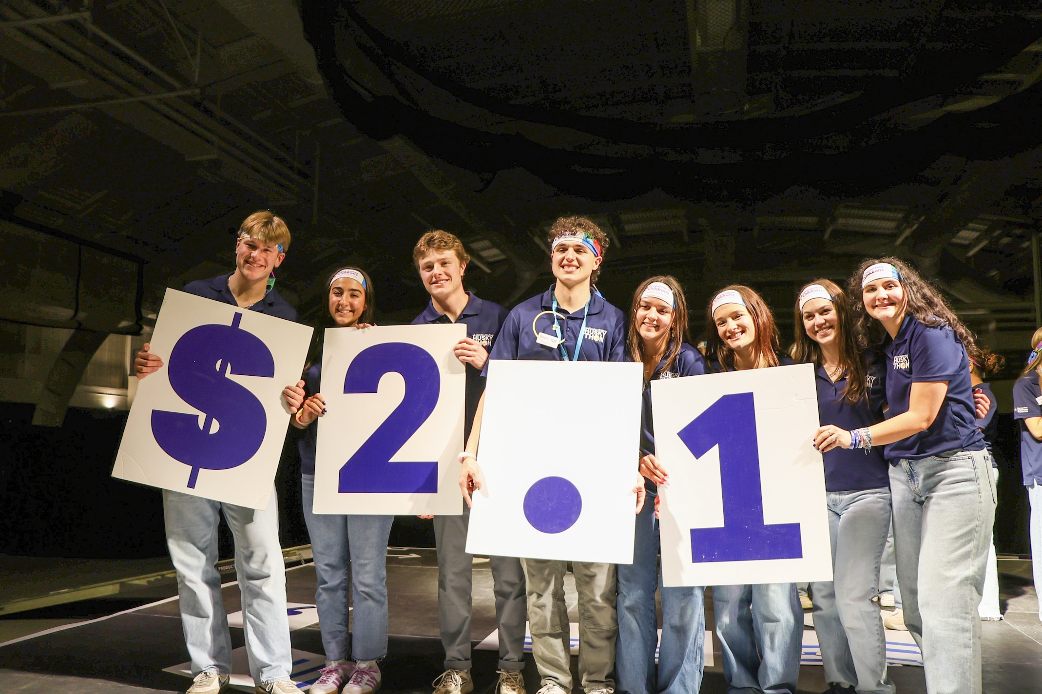 HuskyTHON people smiling
