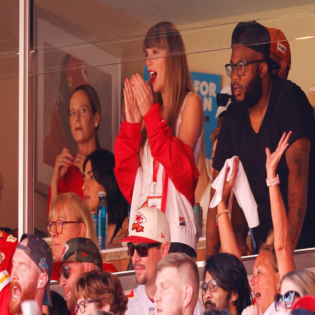 taylor swift at the sept 24, 2023 chiefs game