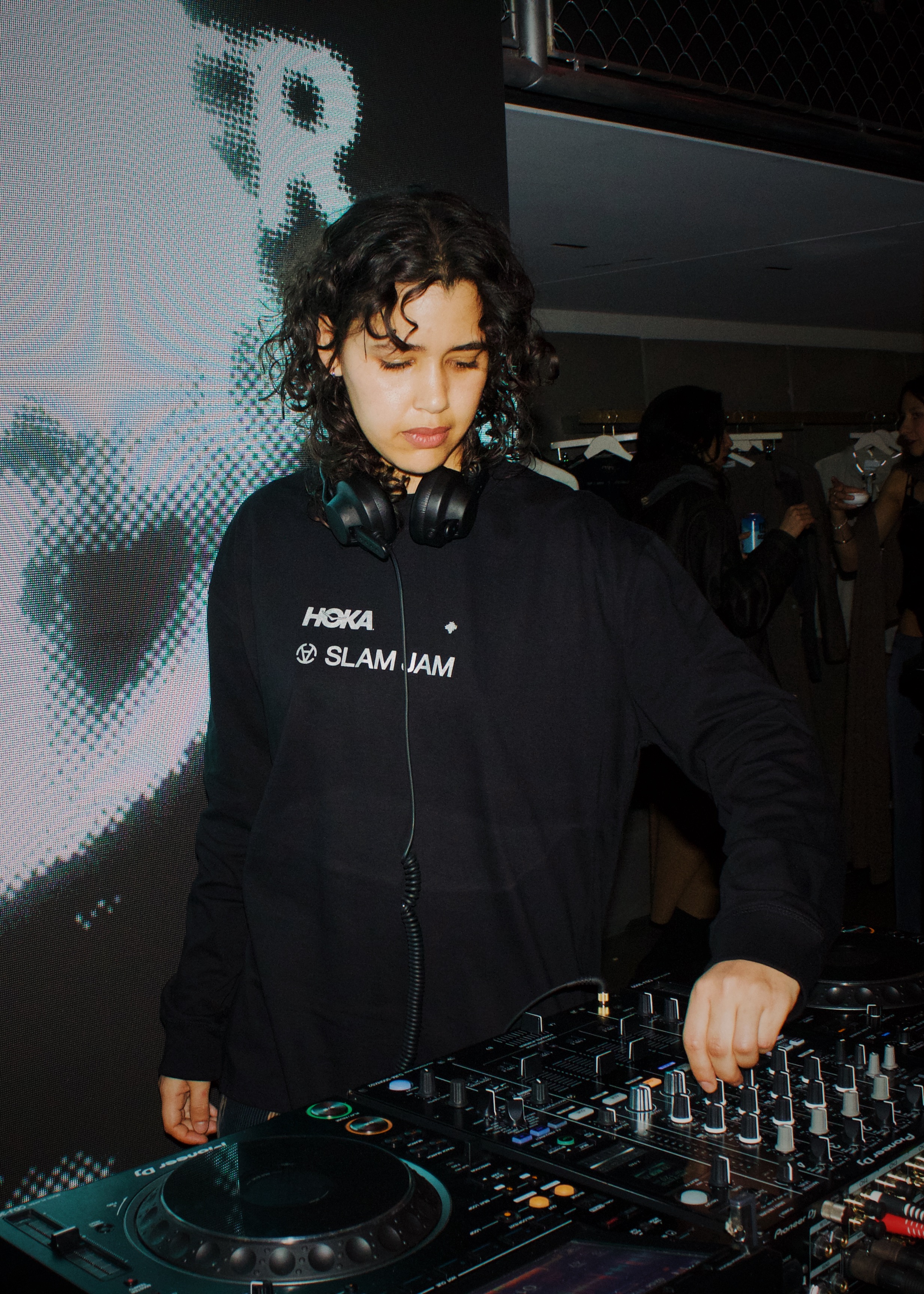 Hoka DJ in Milan, Italy