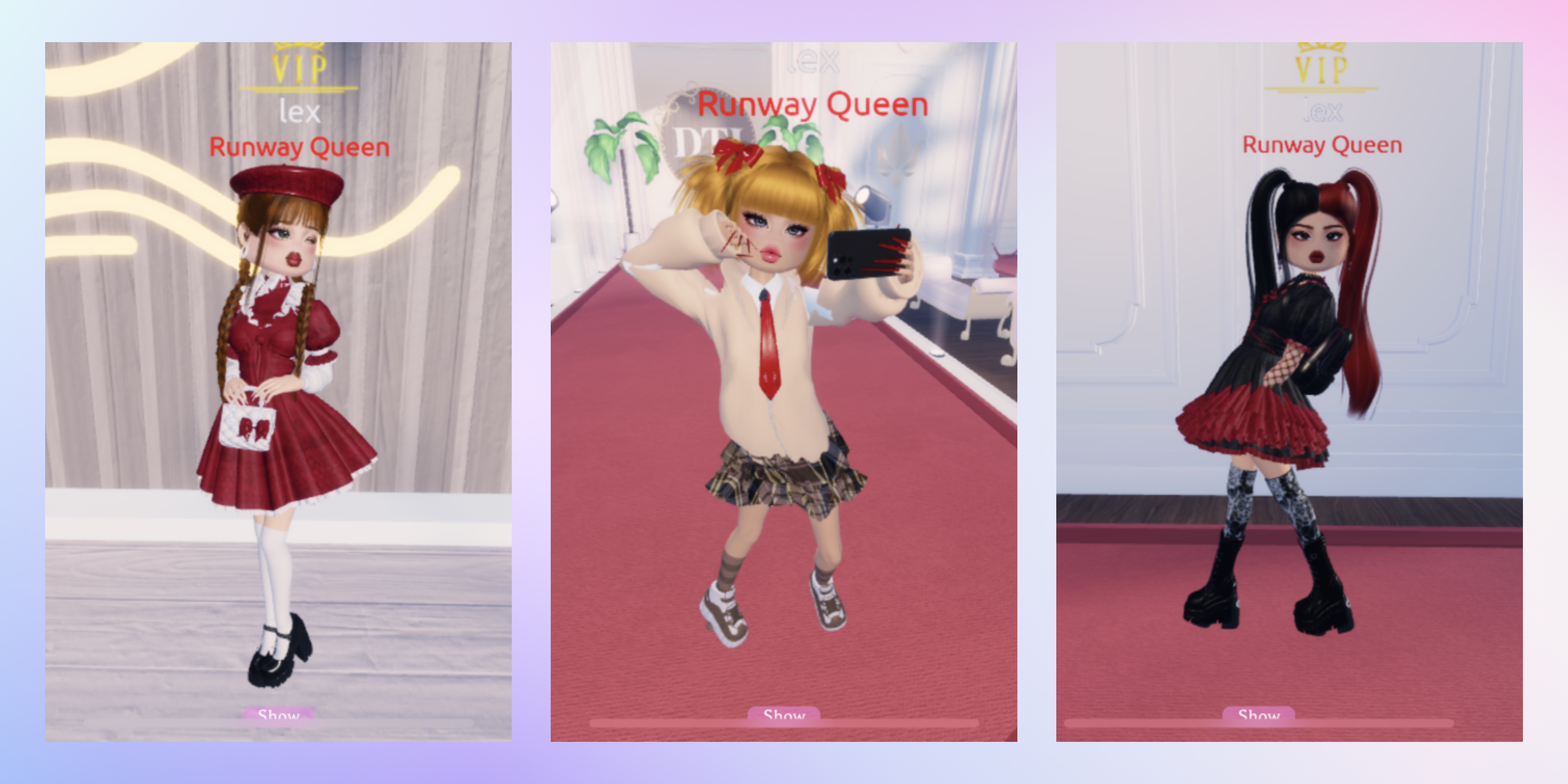 outfit made in Dress to Impress roblox