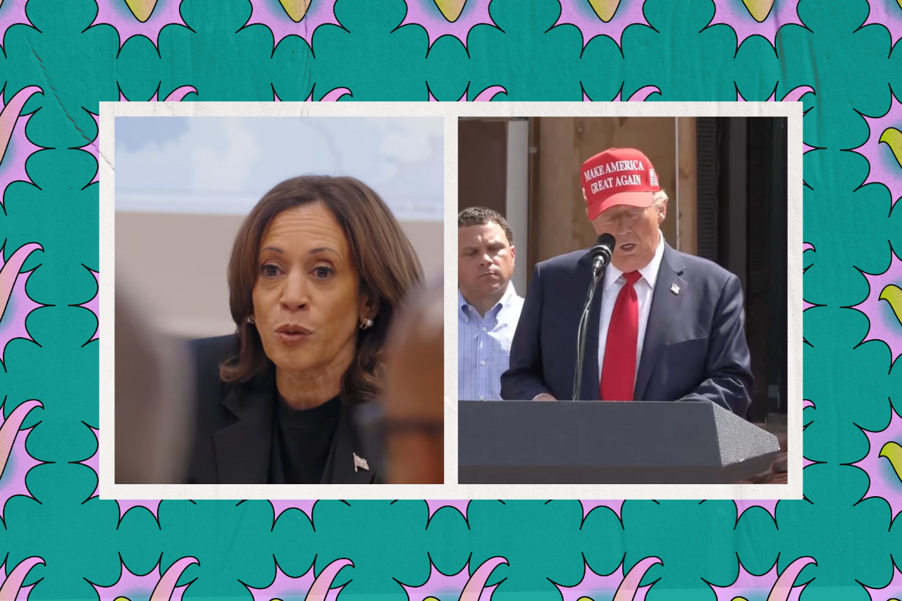 harris trump natural disasters climate change