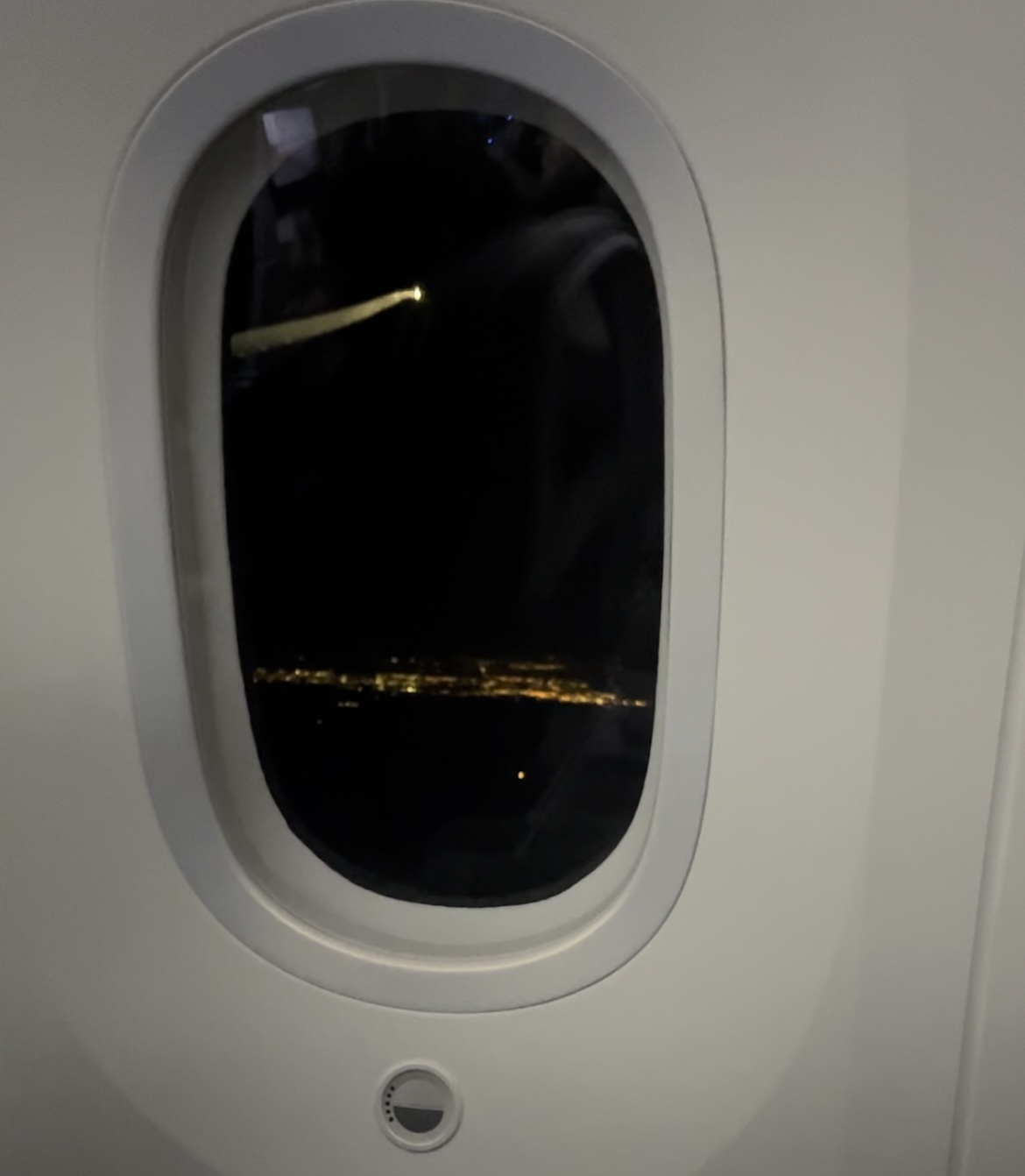 Airplane window