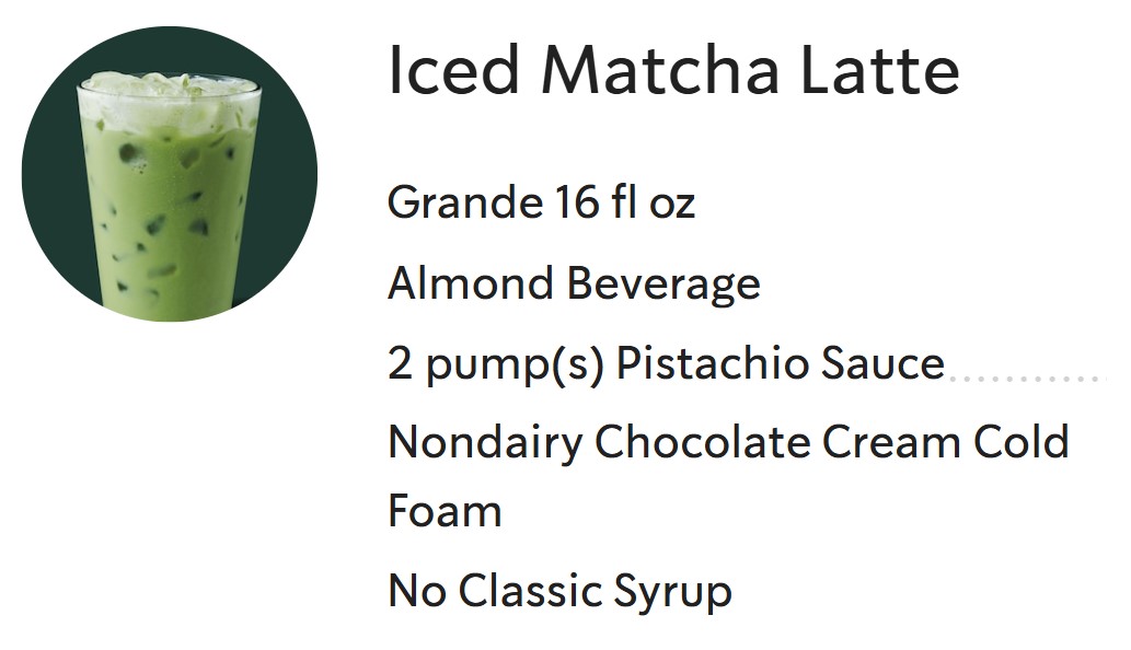 starbucks dubai chocolate matcha 2025