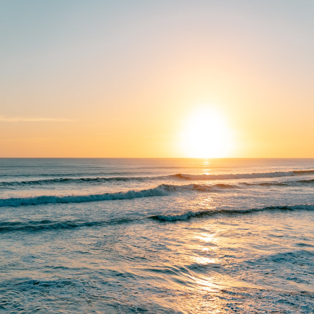 sunrise on beach