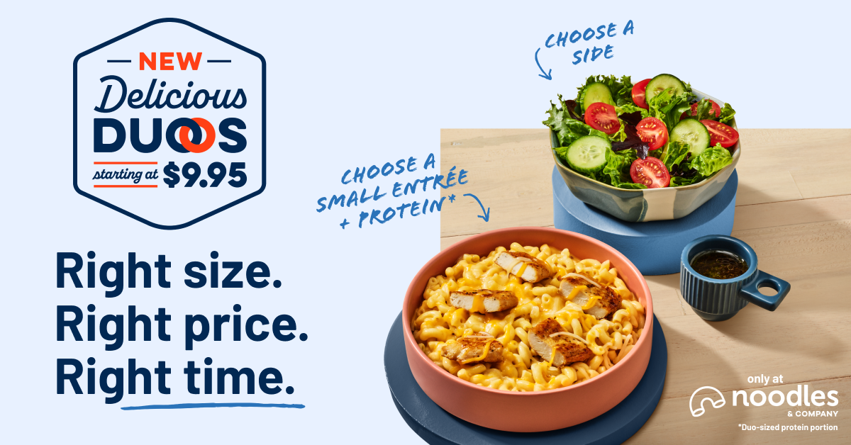 noodles and company delicious duos