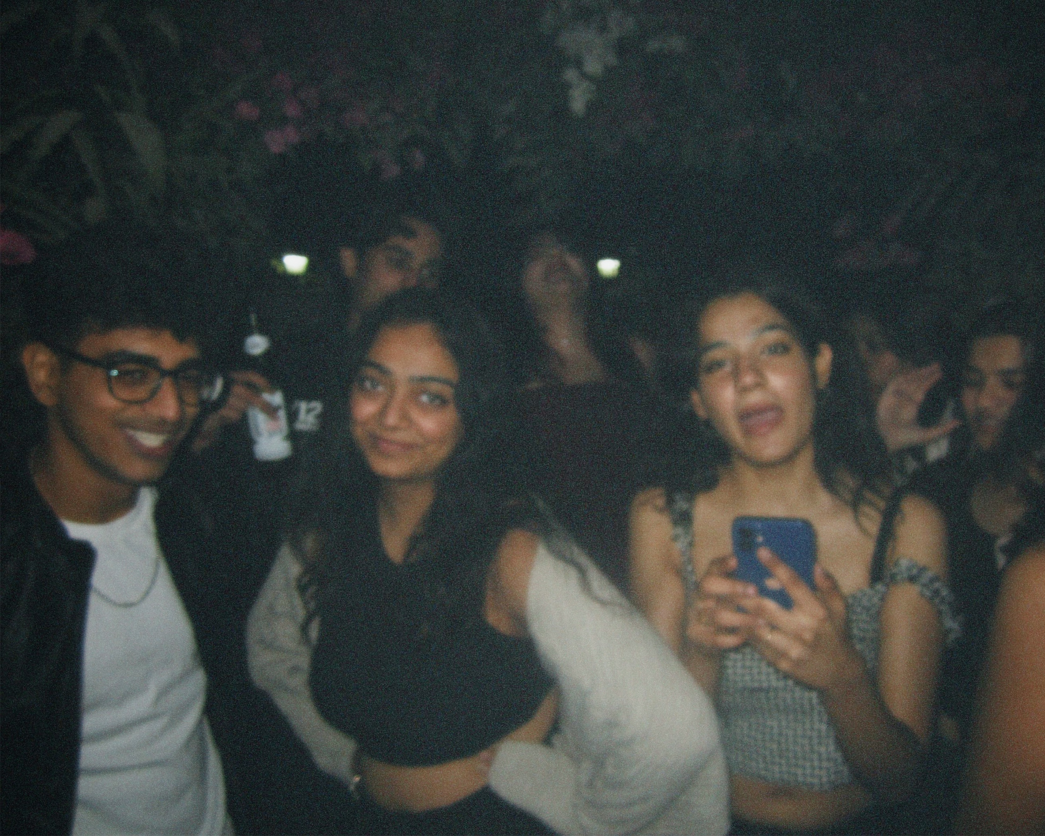 A chaotic party scene.