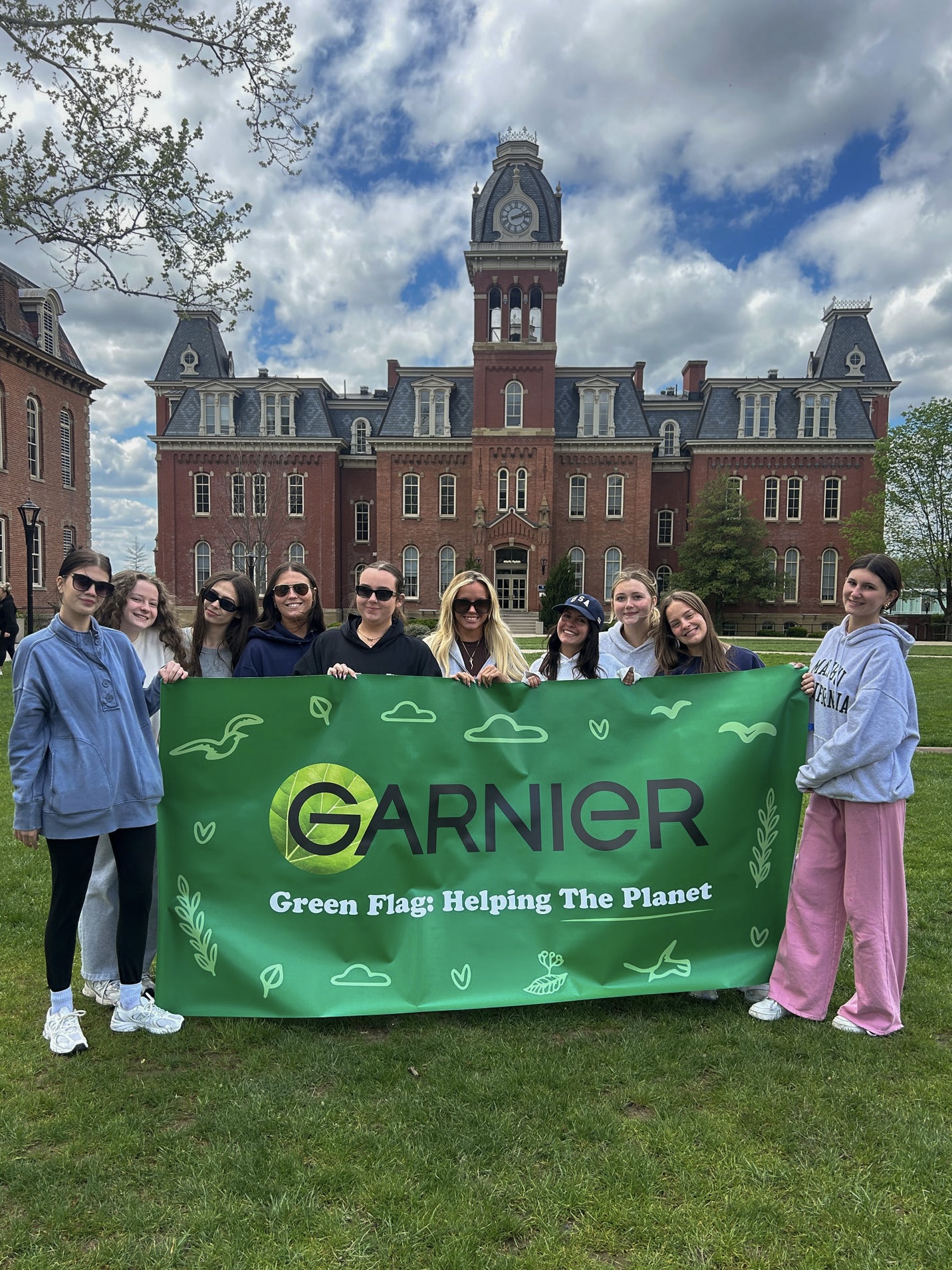 Her Campus at WVU Garnier partnership community service