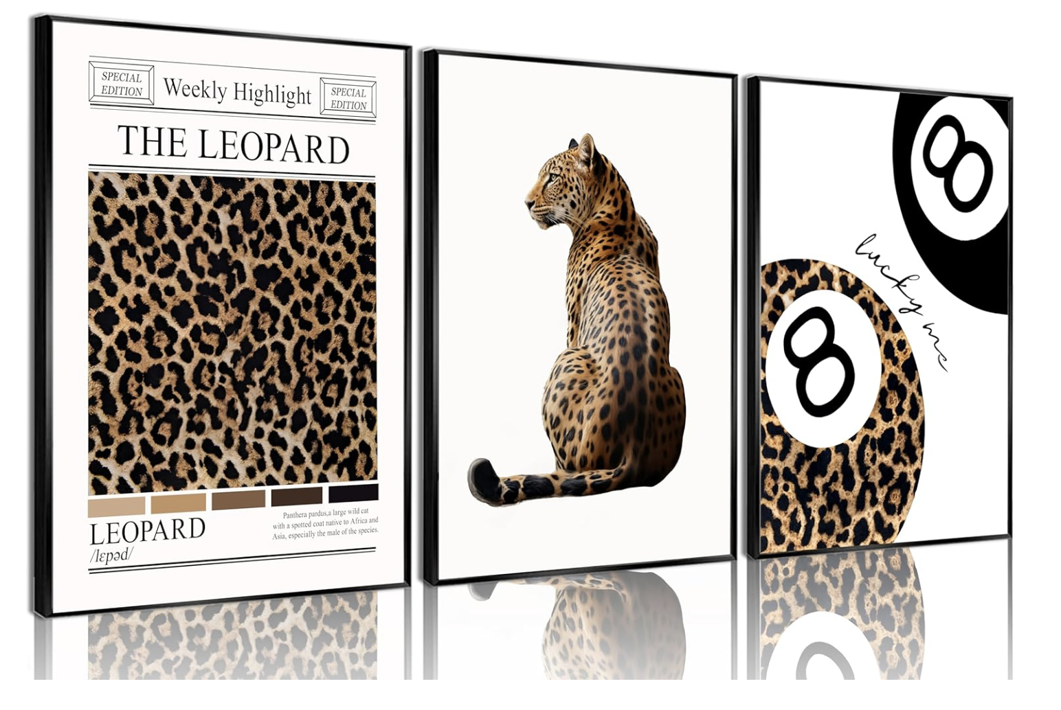 animal print dorm decor