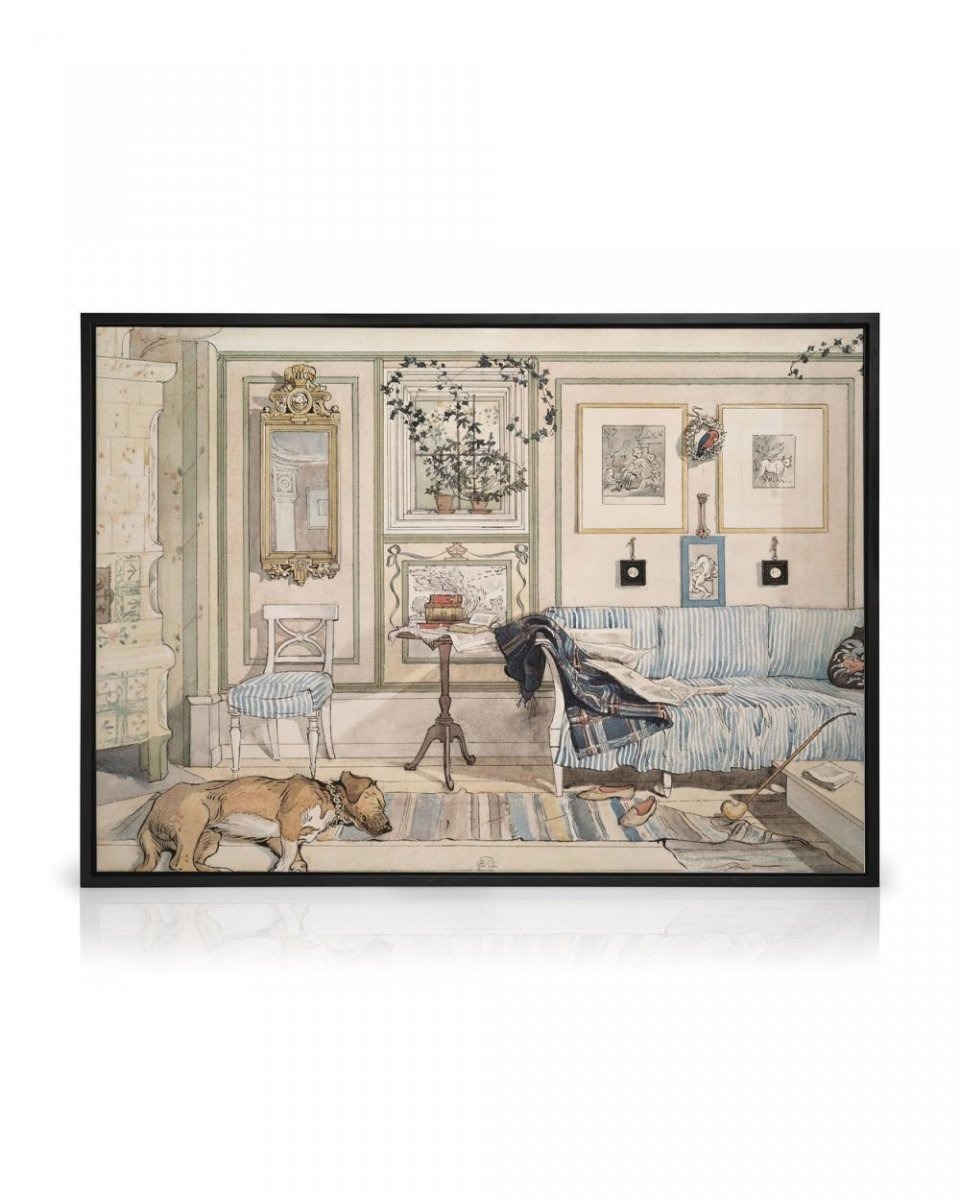 Carl Larsson The Lazy Corner Print