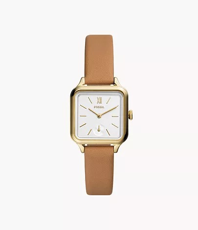 Fossil Colleen Three-Hand Brown Leather Watch