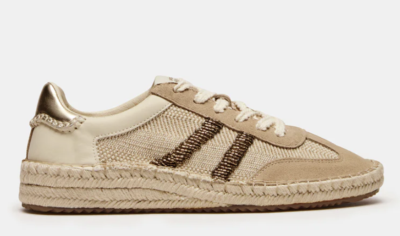 Steve Madden Gold Espadrille
