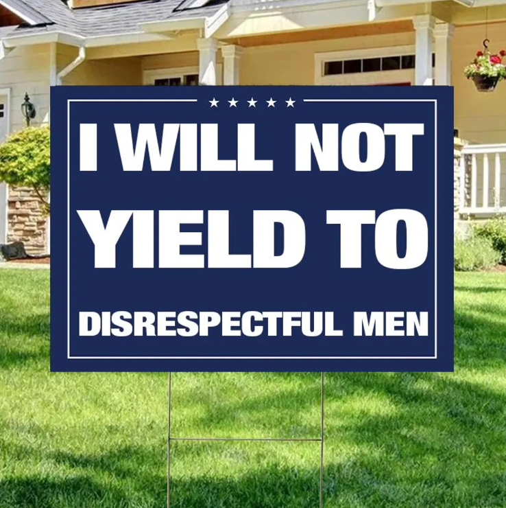 AOC I will not yield merch