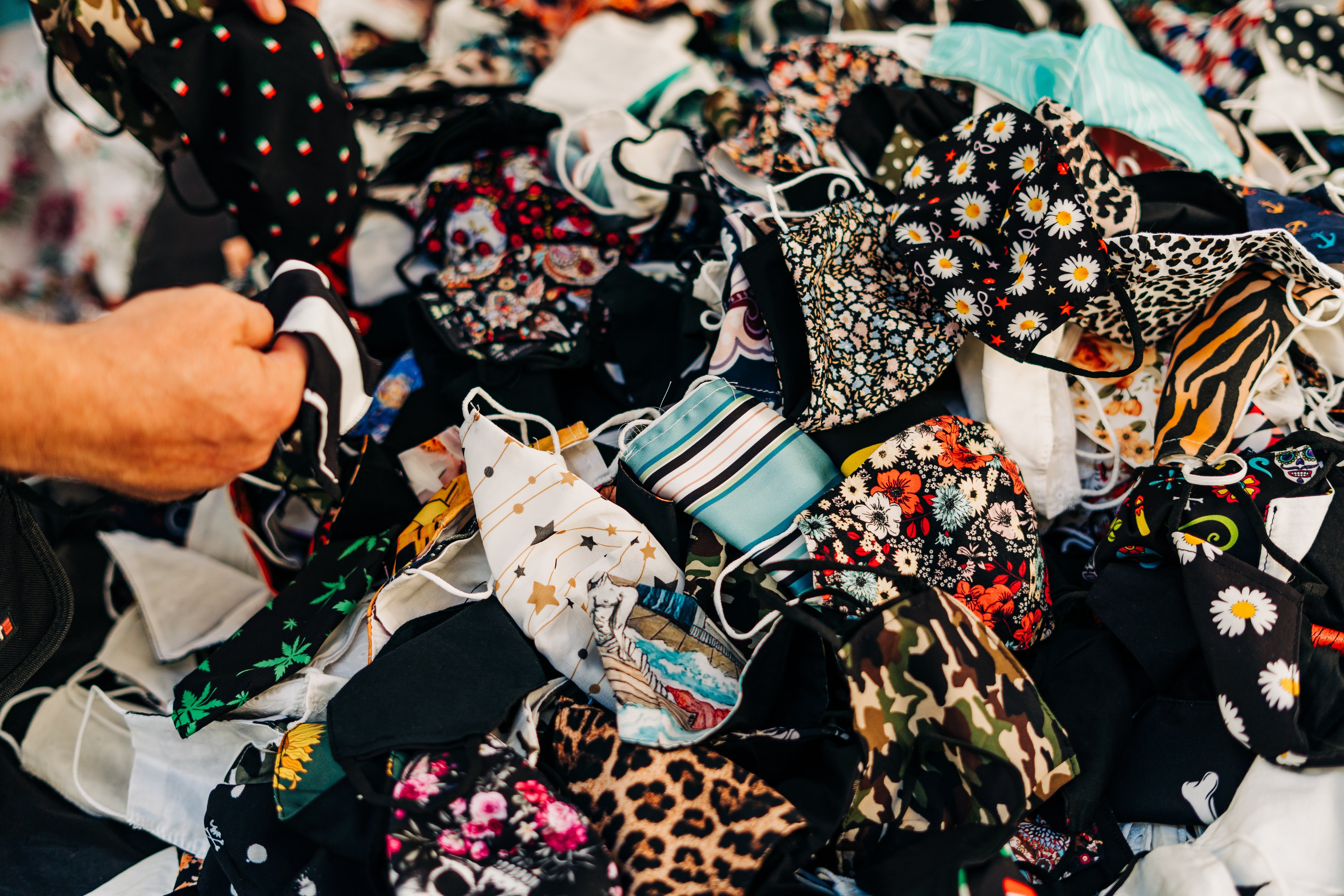 masks by Gabriella Clare Marino from Unsplash