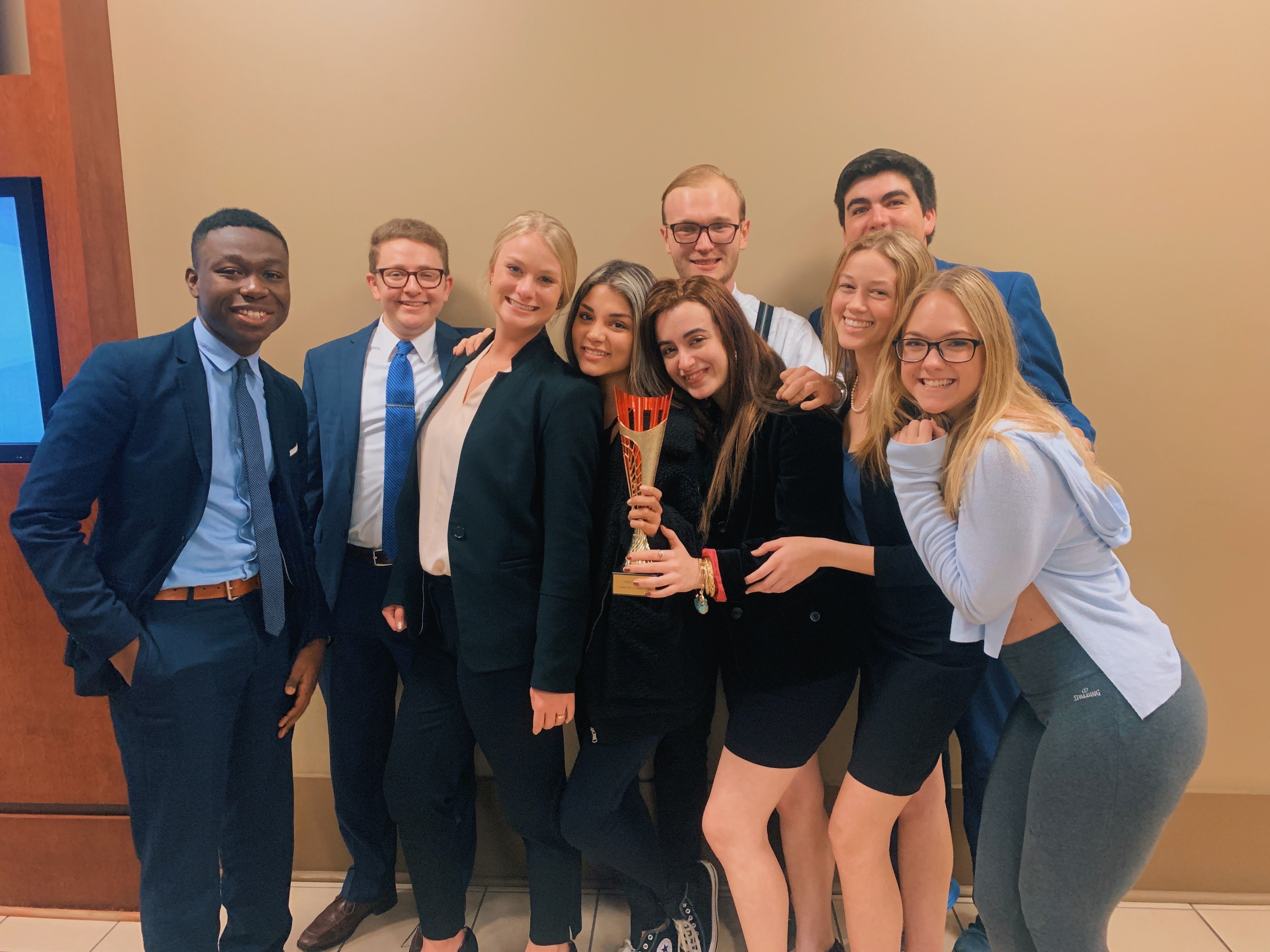 FSU mock trail team at Bama