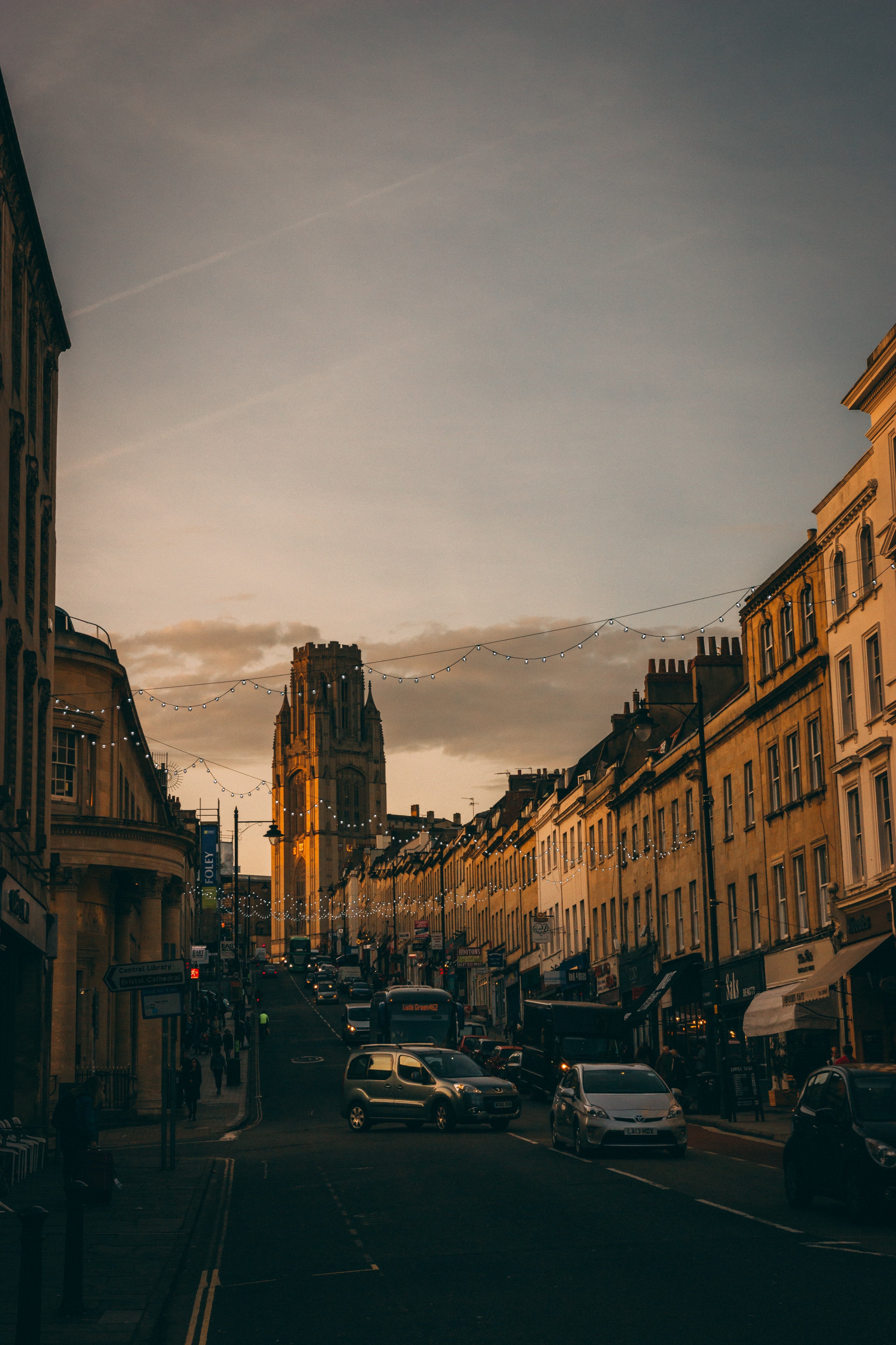 Bristol England UK Park Street Wills Memorial Bristol UK