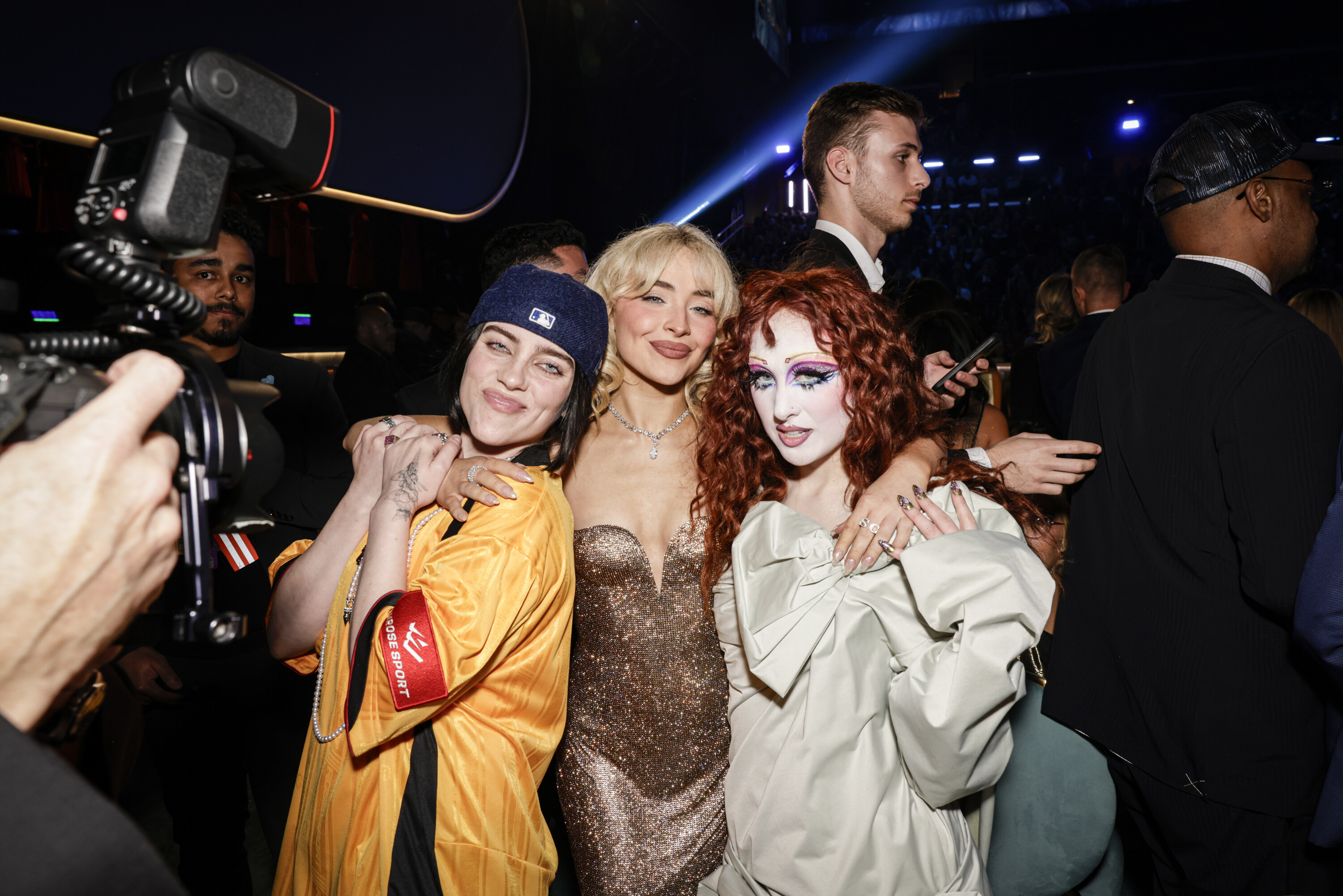 billie eilish sabrina carpenter chappell roan grammys 2025 01?width=698&height=466&fit=crop&auto=webp&dpr=4
