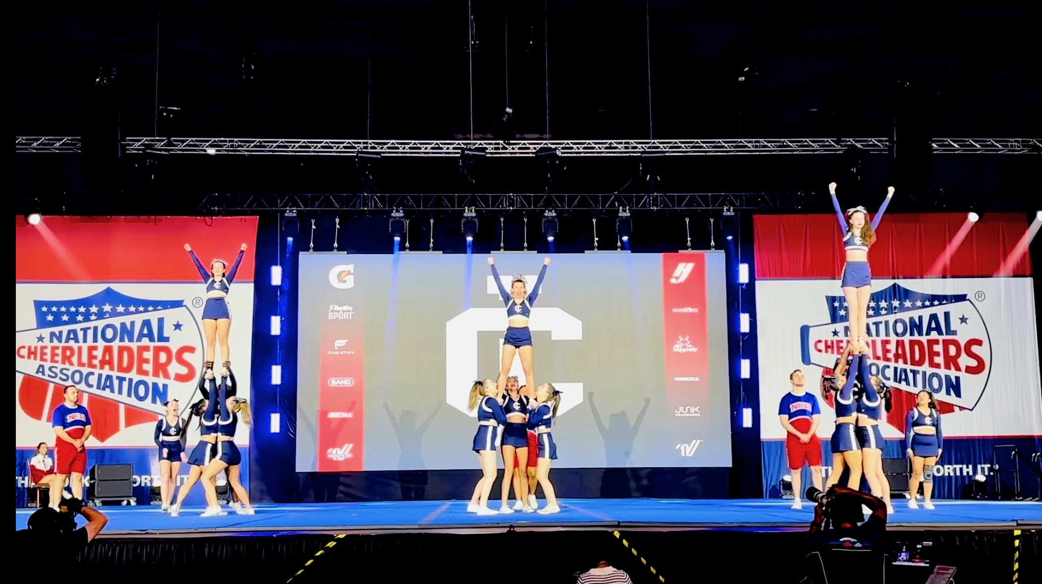 Ithaca College Club Cheerleading at Daytona Nationals