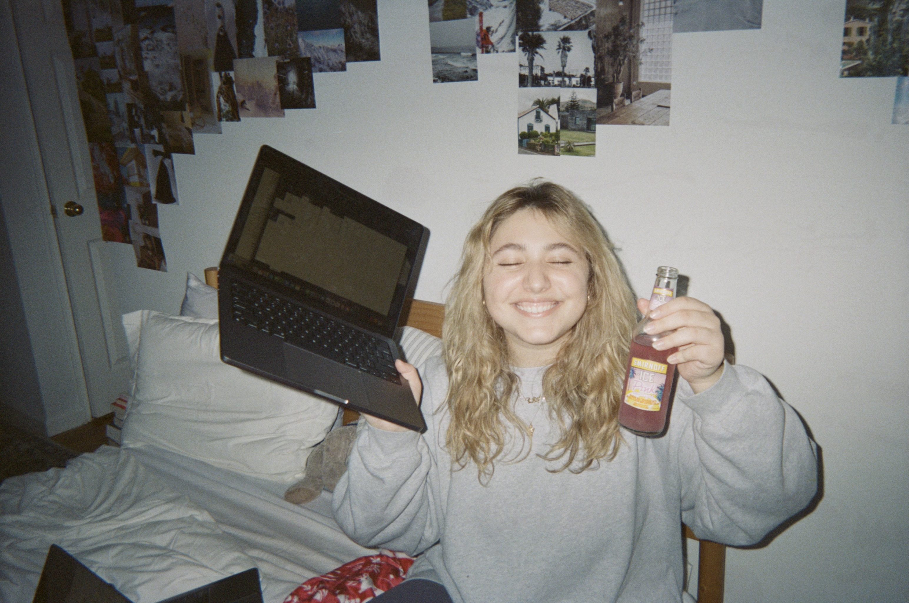 Photo of myself working on an assignment