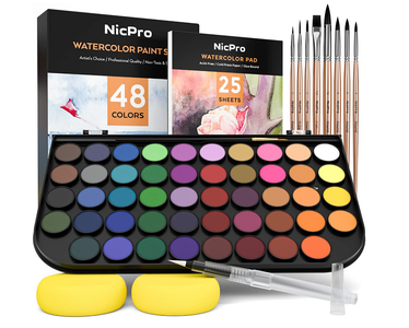 watercolor paint set mothers day gift ideas under $40