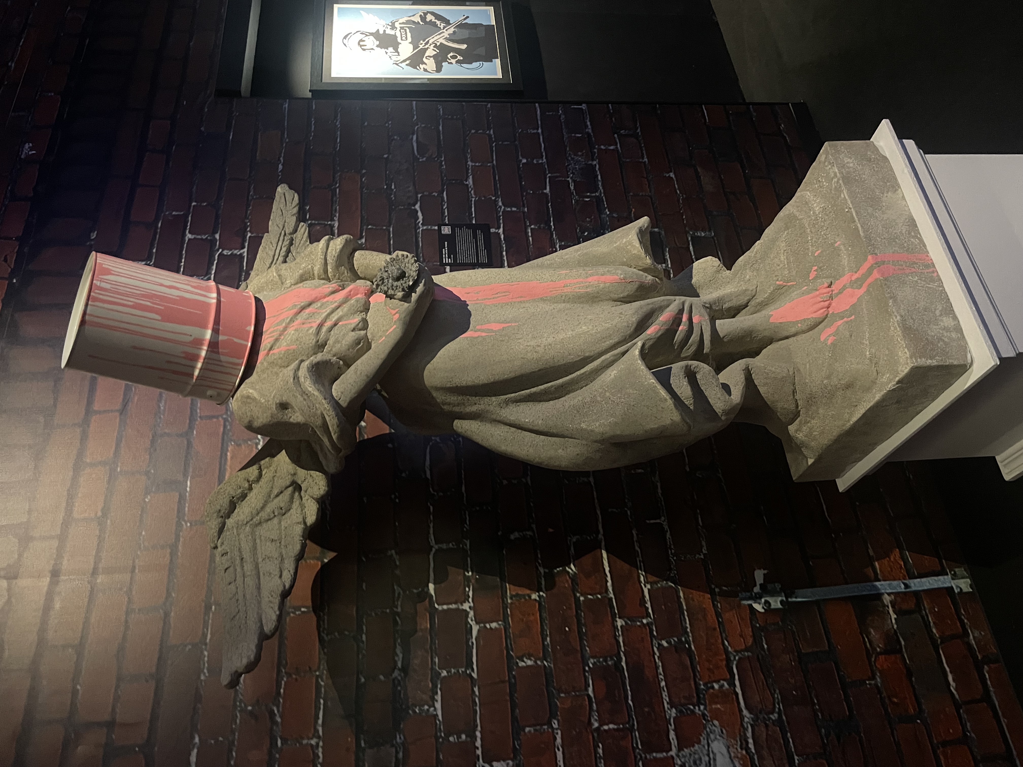 Picture of Banksy’s exposition