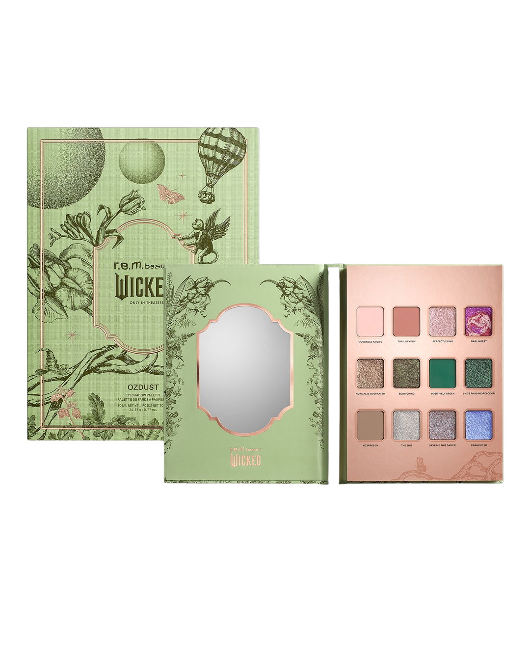 r.e.m. beauty x Wicked Ozdust Eyeshadow Palette