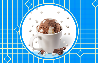 baskin-robbins cup of cocoa flavor