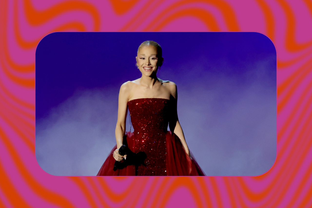 ariana grande performing at the oscars