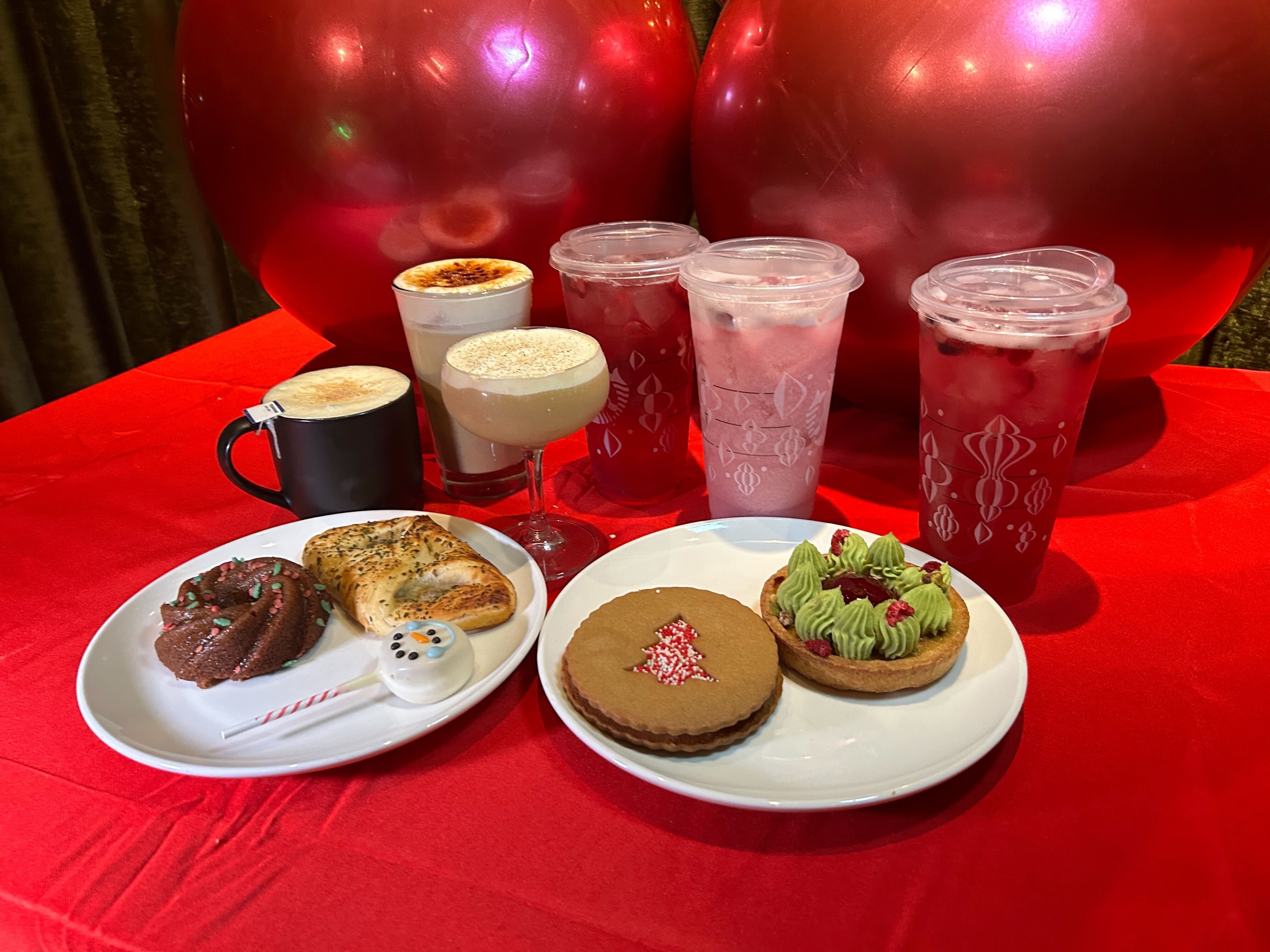 starbucks holiday menu