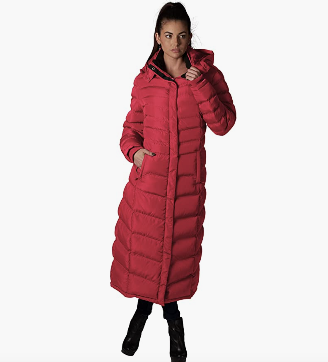 long puffer coat