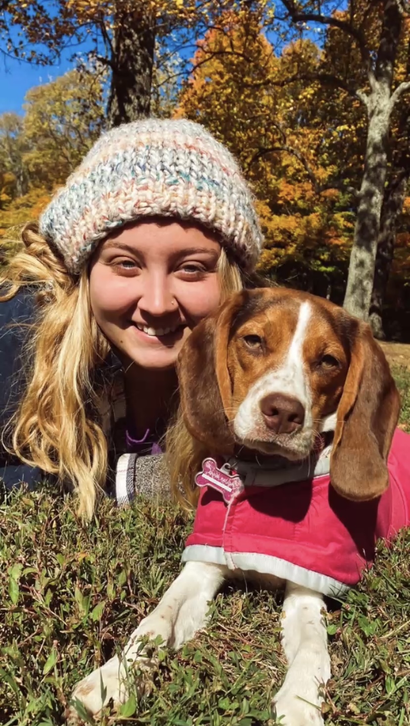 picture of me with my dog