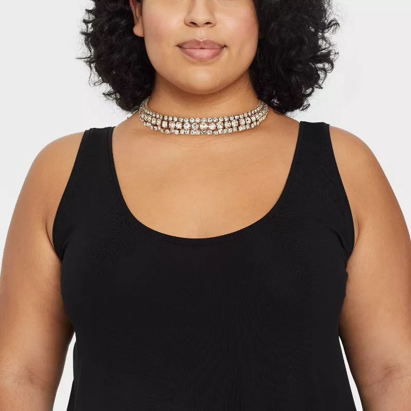 SUGARFIX by BaubleBar Crystal Collar Necklace