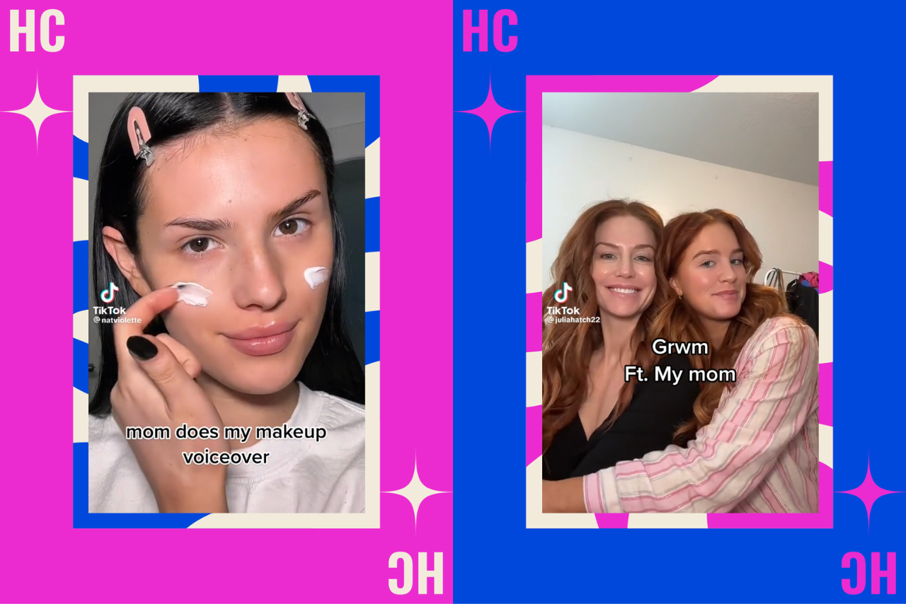 mother\'s makeup tiktoks by natviolette and juliahatch22