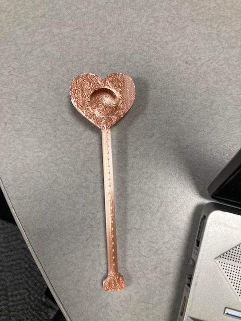 Heart Spoon I made
