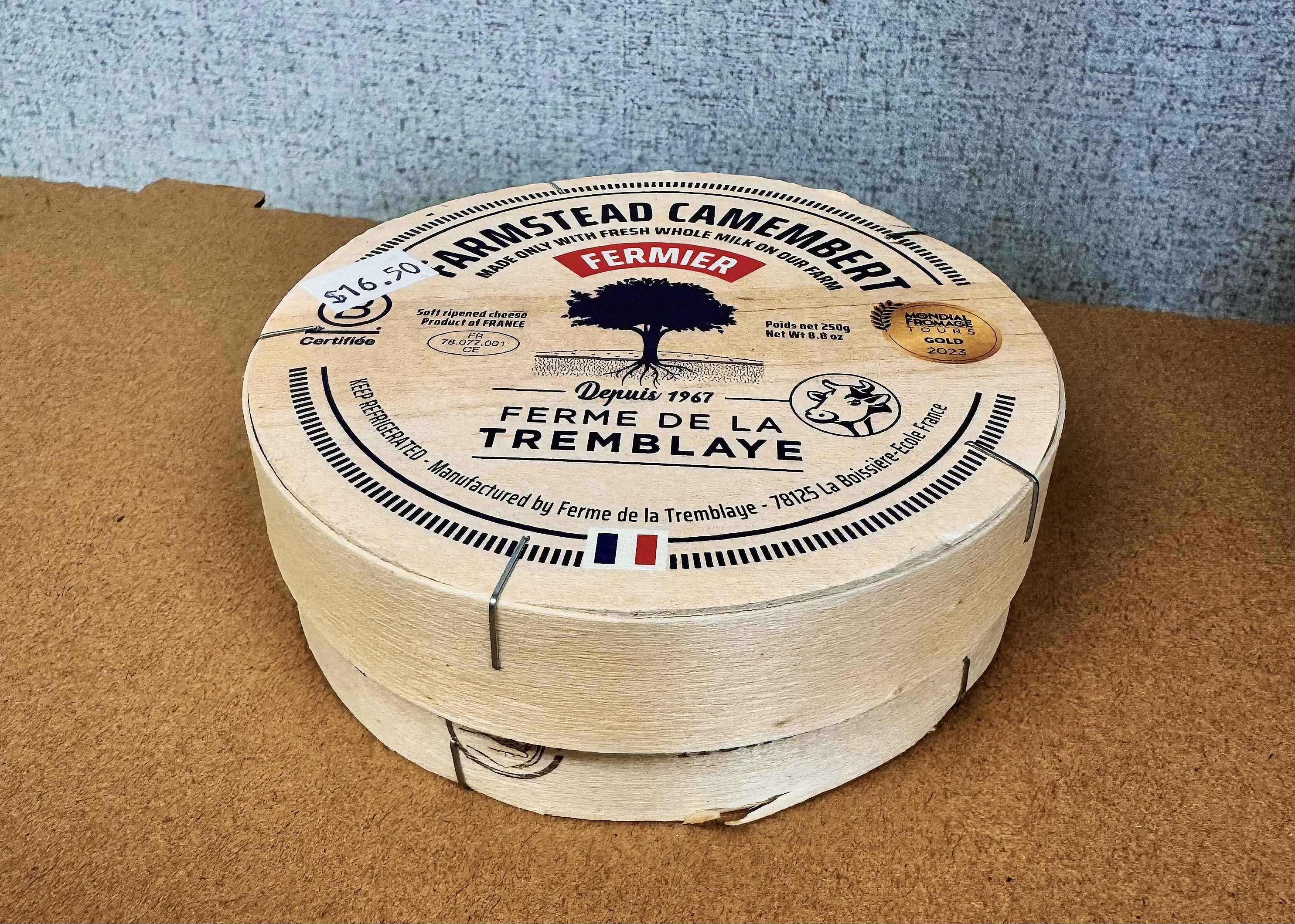 Cheese board camembert