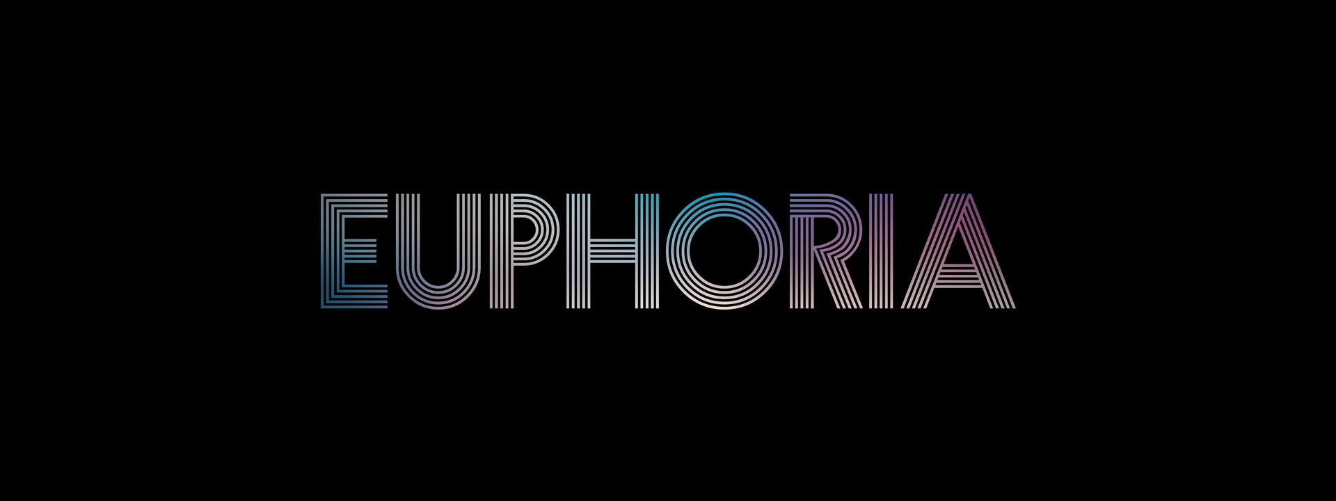 HBO\'s hit show, Euphoria\'s logo.