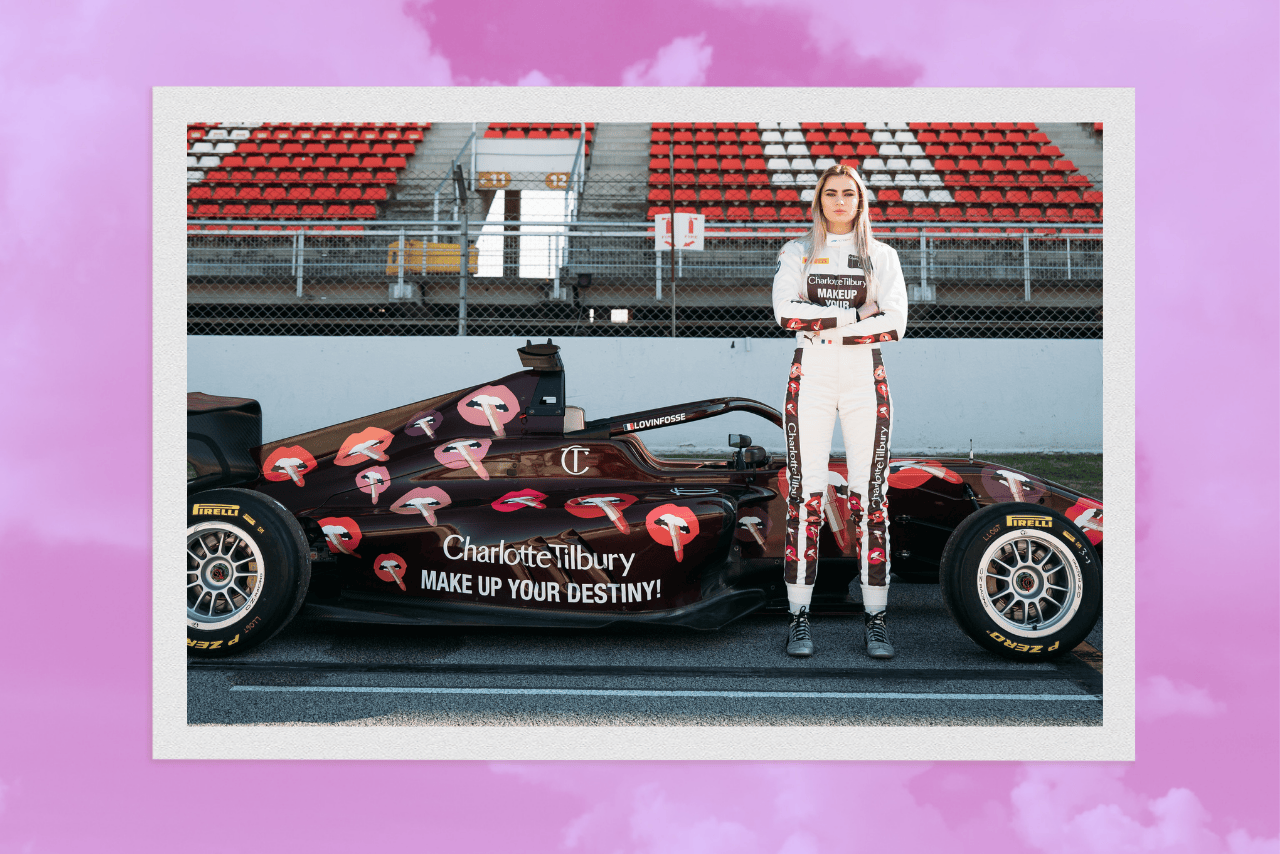 charlotte tilbury f1 car